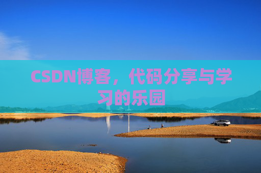 CSDN博客，代码分享与学习的乐园